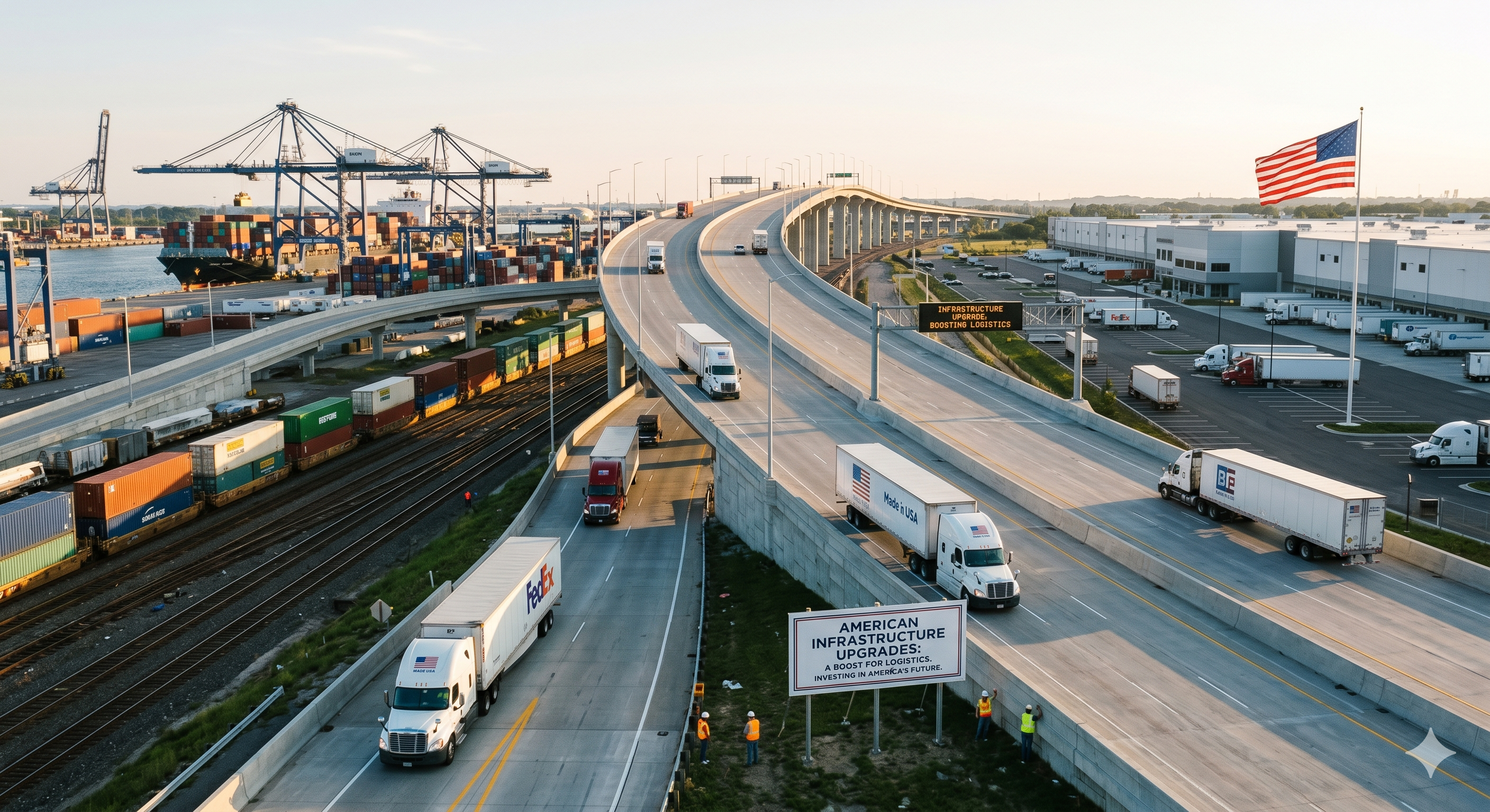 Infrastructure Upgrades: A Boost for American Logistics
